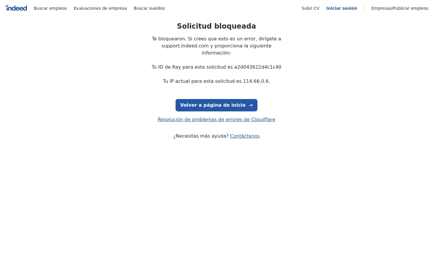Indeed.com 页面快照